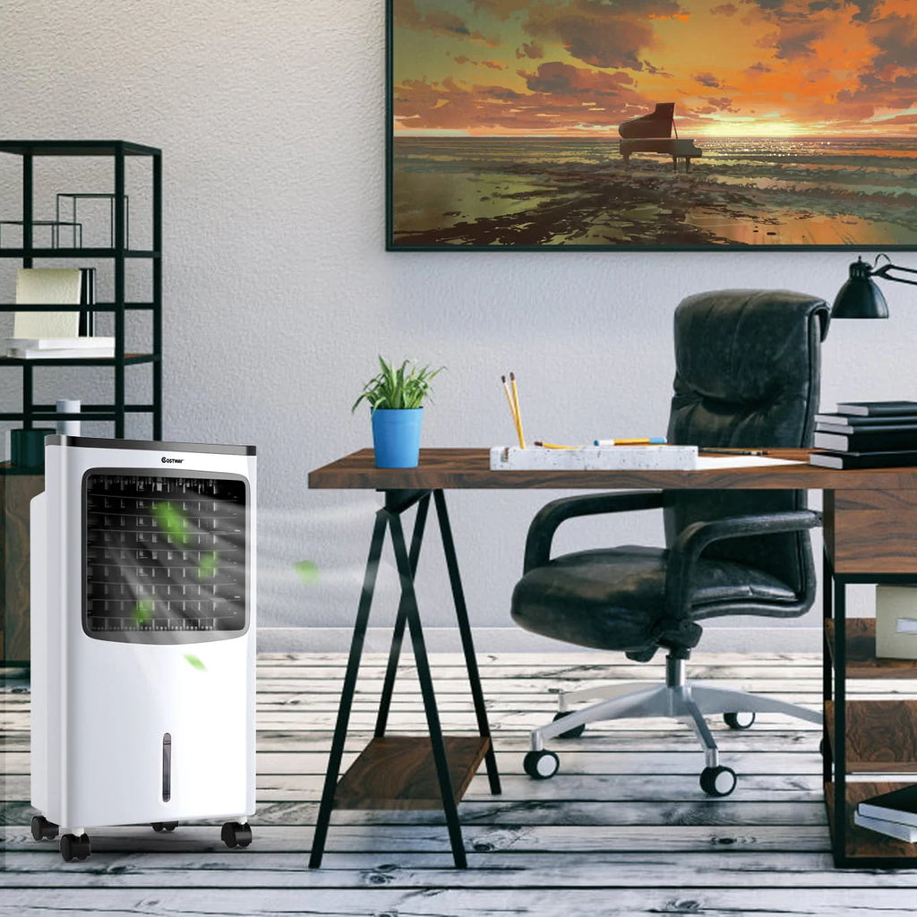 Portable Cooler Fan Humidify Anion Remote Control W965