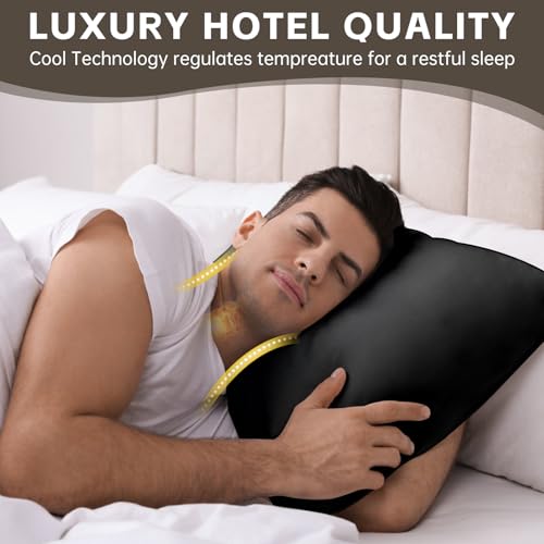 King Size Cooling Microfiber Pillows Set of 4 F670359