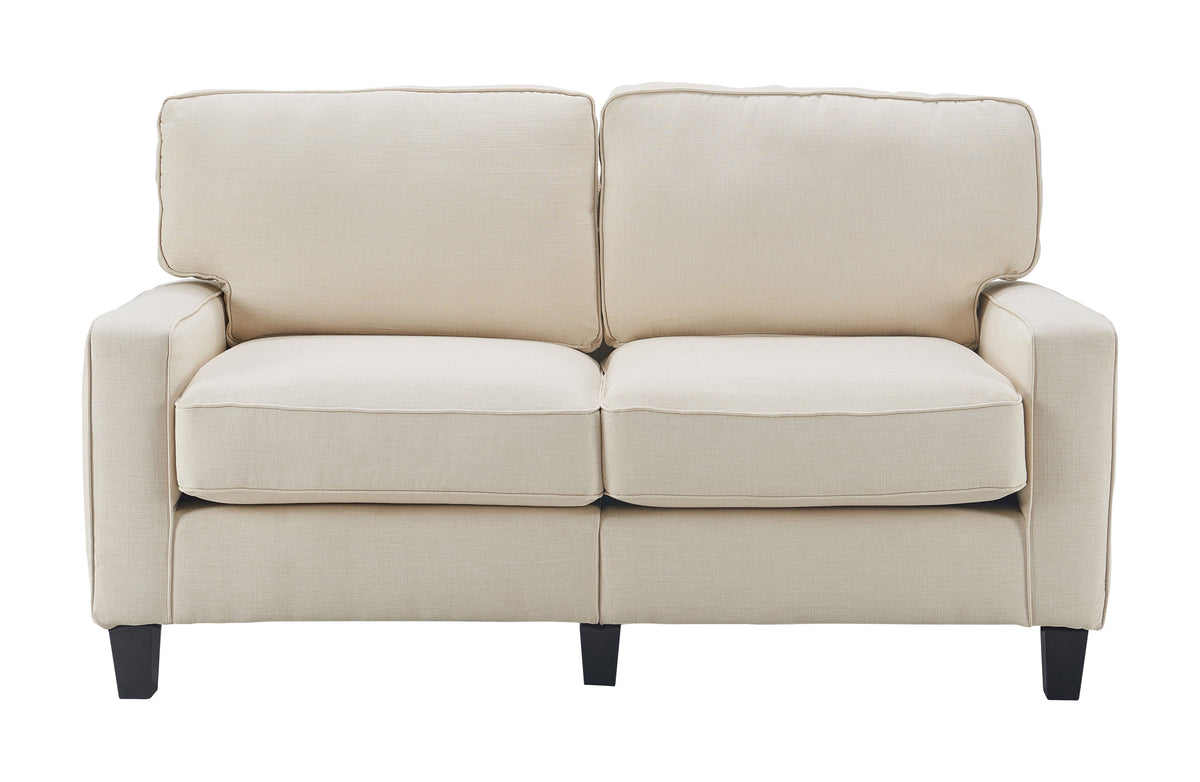 Buttercream Fabric Loveseat W3441