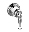 Polished Nickel 2-Way Diverter Valve Trim Plate with Lever Handle K281