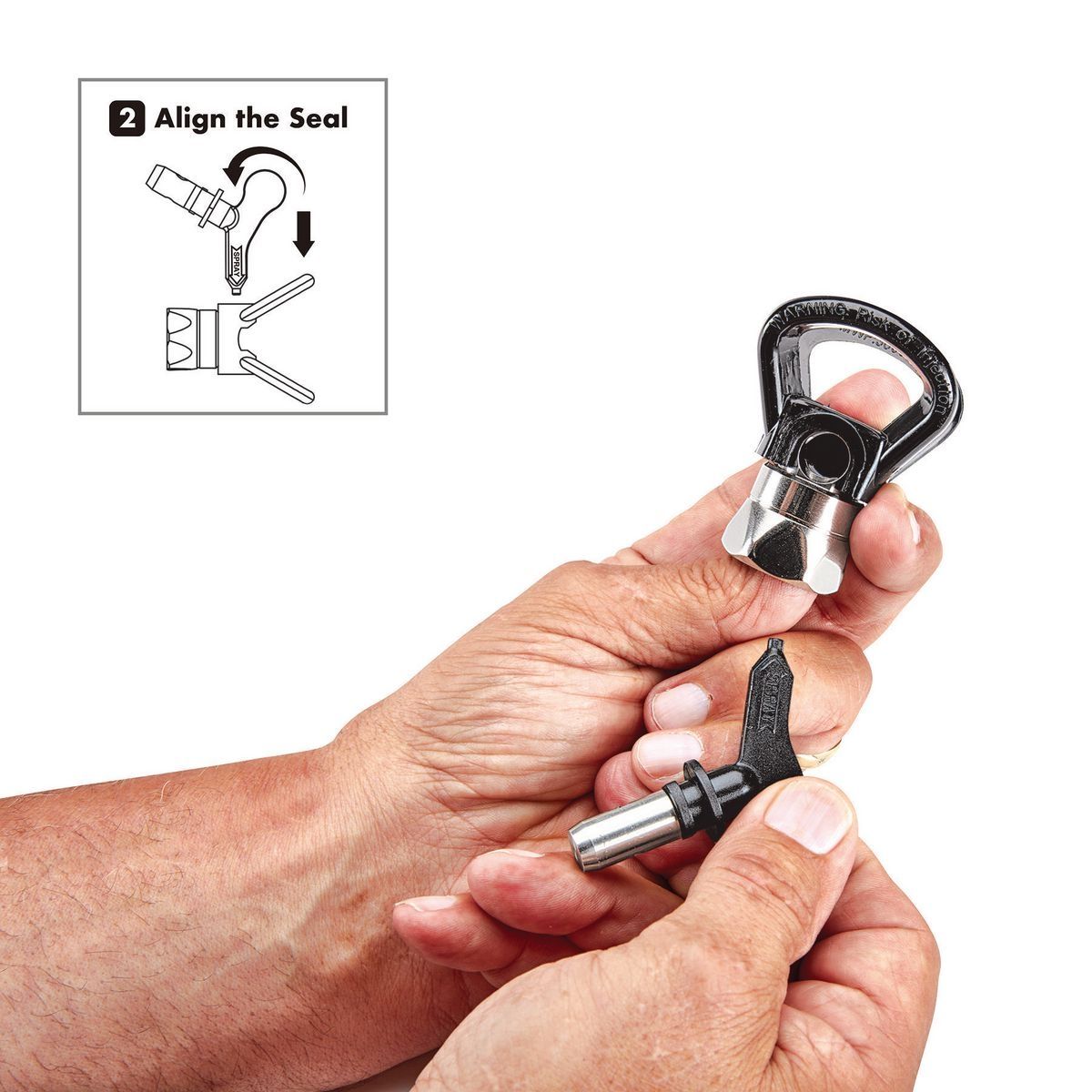 Reversible Airless Paint Spray Tip R67102