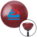Blue Retro Metal Flake Shift Knob with M16 x 1.5 Insert G44577