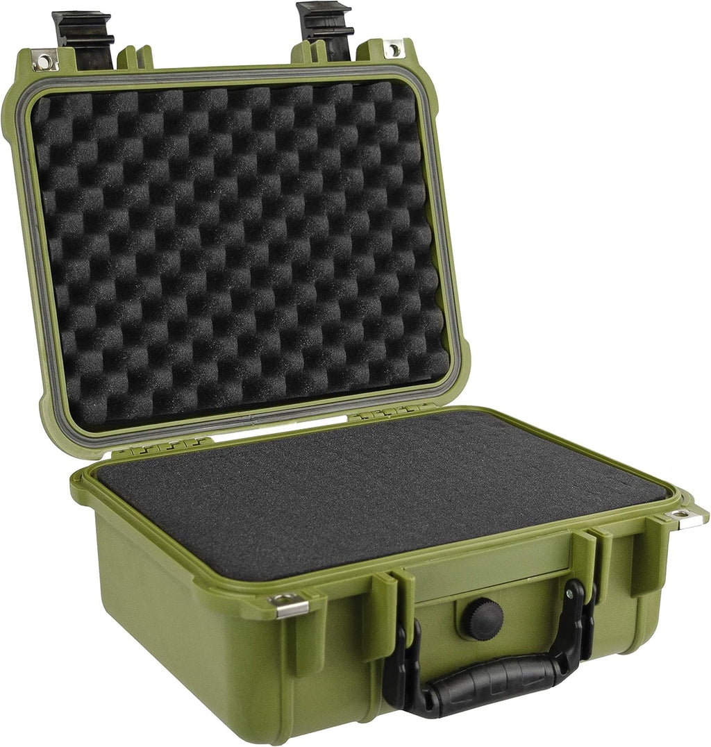 OD Green Water & Shock Proof Camera Hard Case with Foam G130662