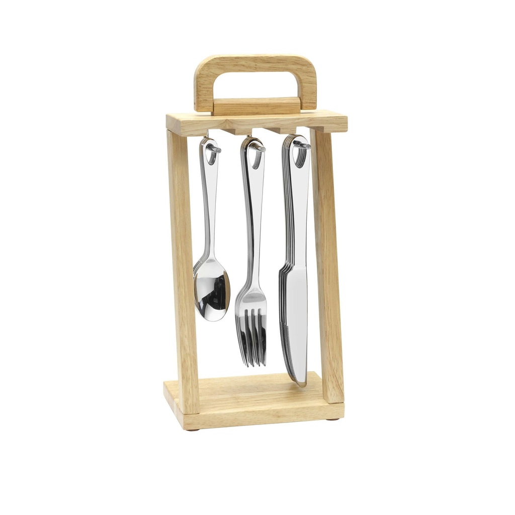 18 pc Flatware Set with Hanging Caddy R52162
