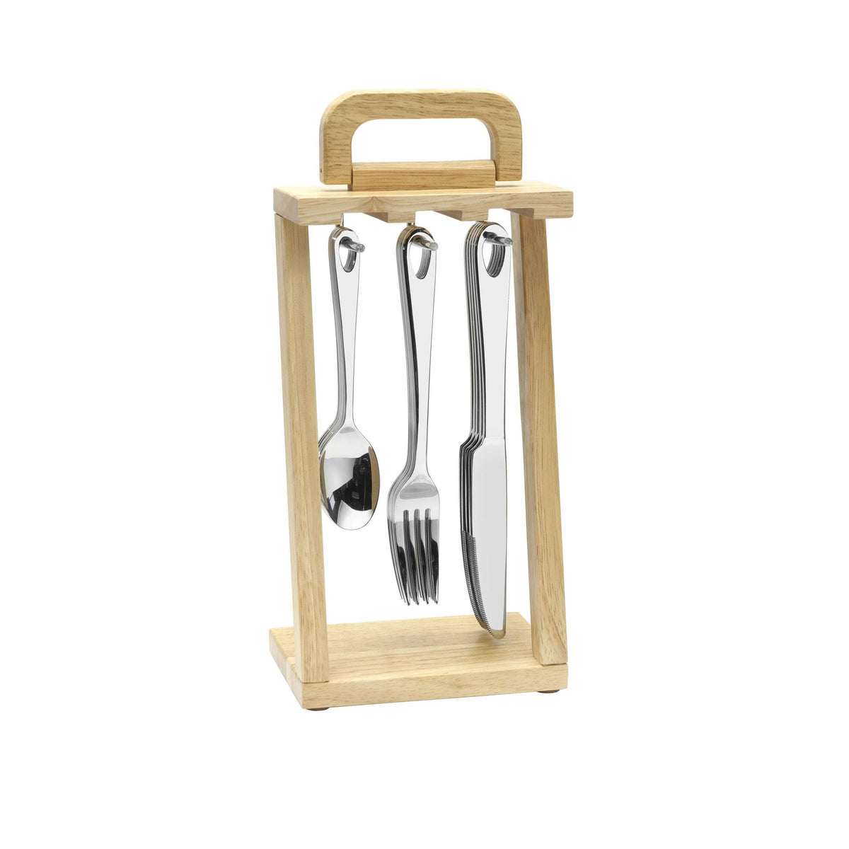 18 pc Flatware Set with Hanging Caddy R52162