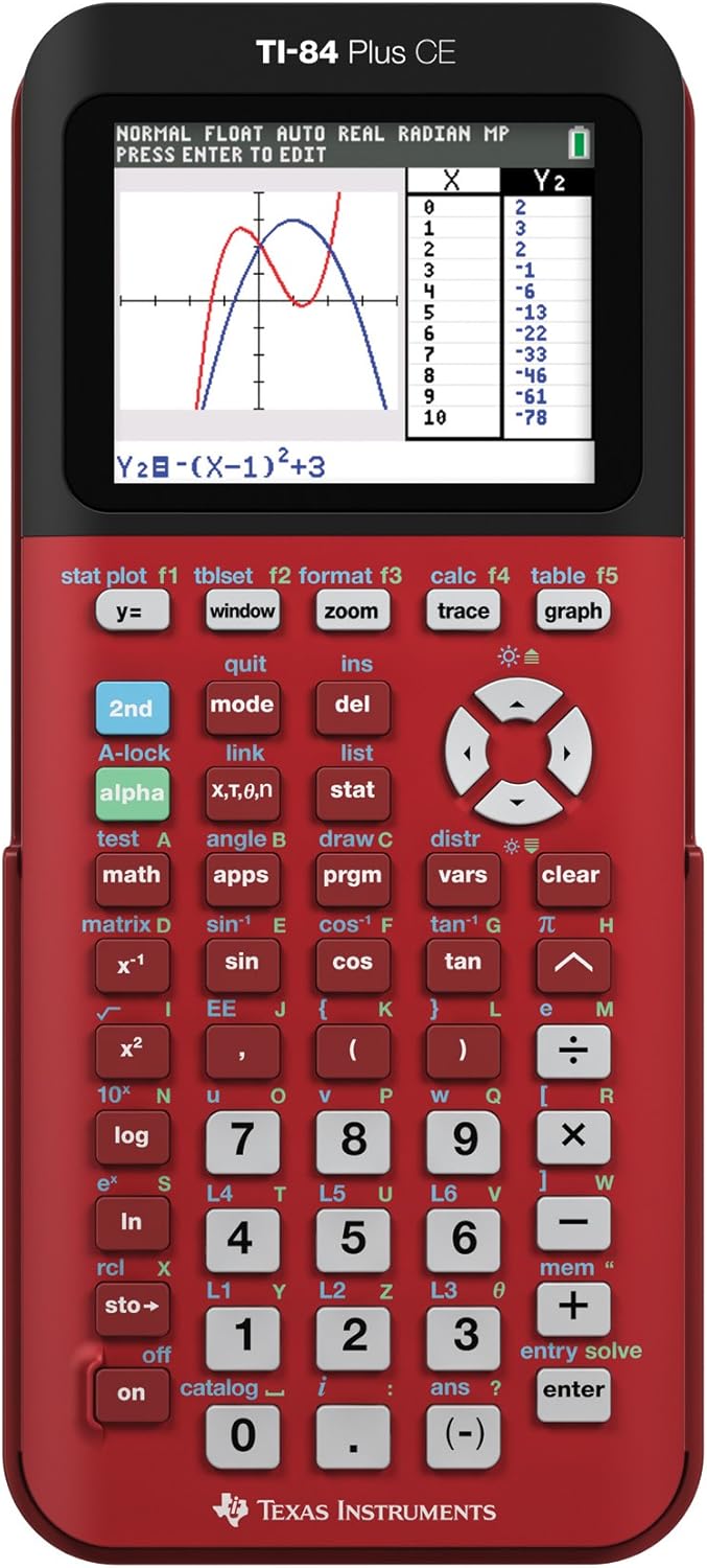 Black 7.5 Inch Color Graphing Calculator R4399