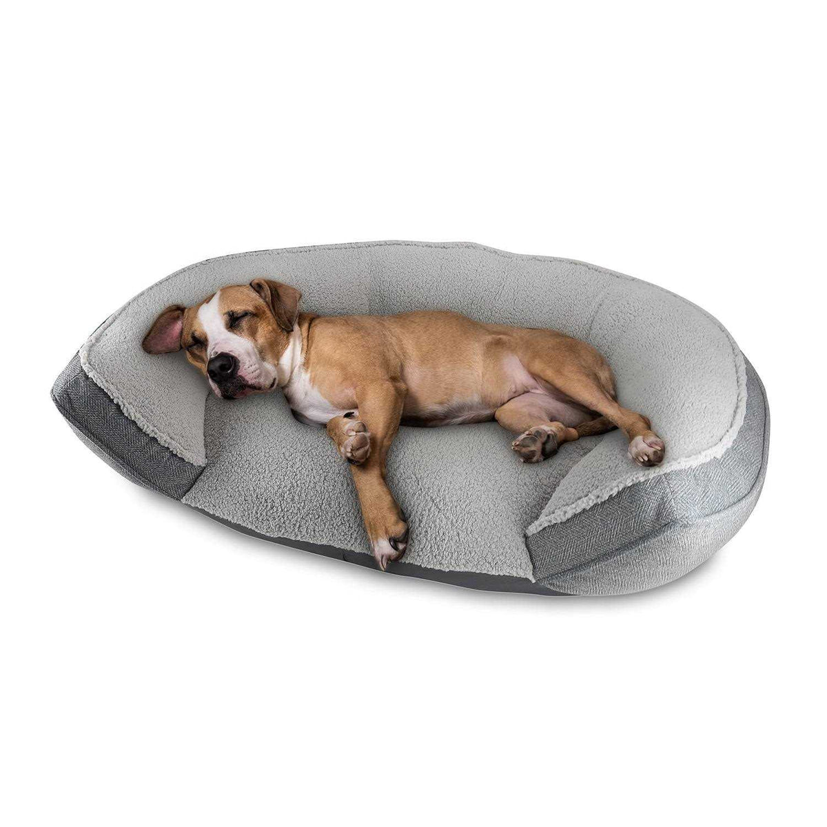 Oval Round Cuddler Pet Dog Bed B605908