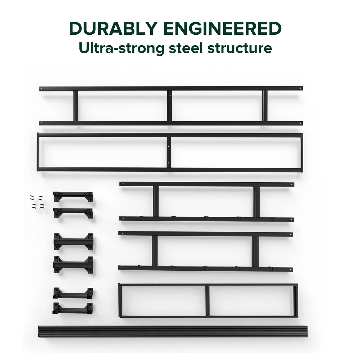 Queen Metal BoxSpring with Quick Assembly W247466