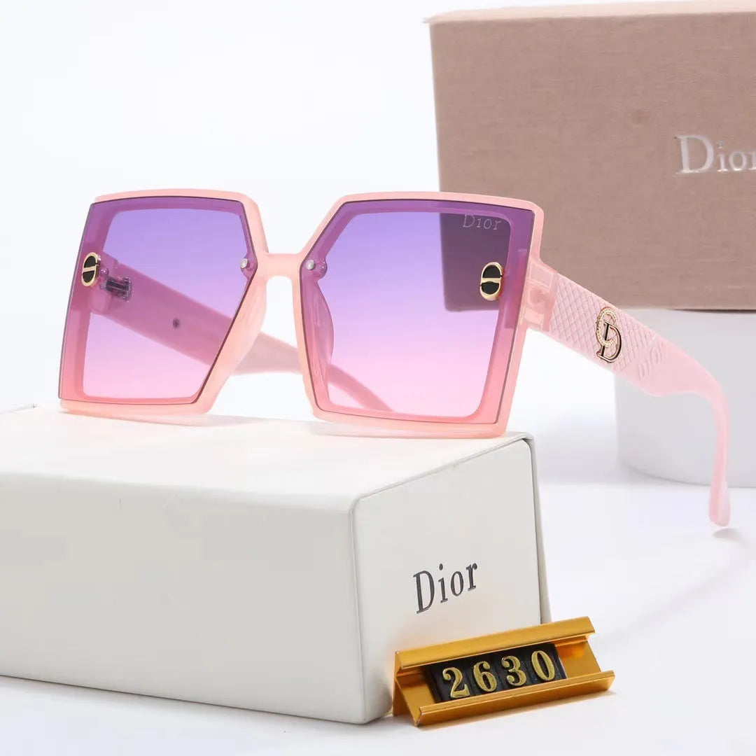 Rhombus Print Polarized Sunglasses Q8554