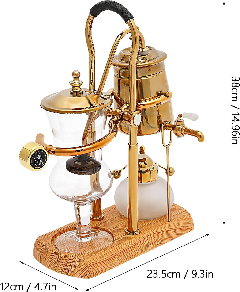 Golden Manual Siphon Coffee Maker 400ml A3430