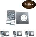 Square Trailer Cargo Tie-Down Anchors with Mounting Hardware J29964