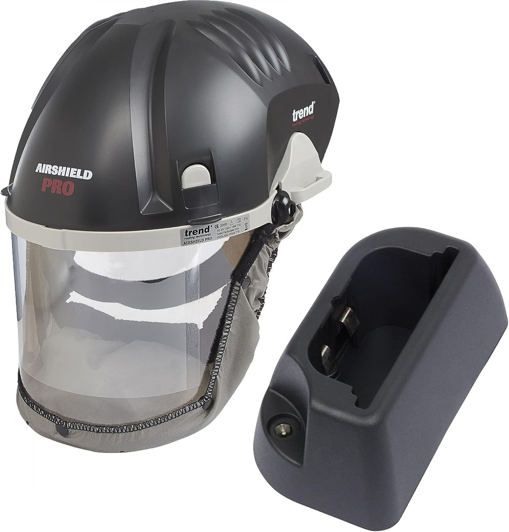 Battery Powered Air Circulating Airshield and Faceshield Dust Protector W444127