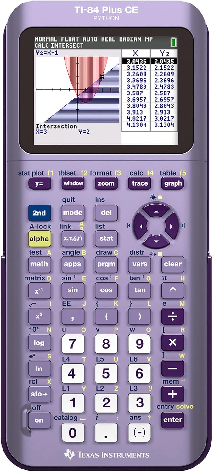 Black 7.5 Inch Color Graphing Calculator R4399