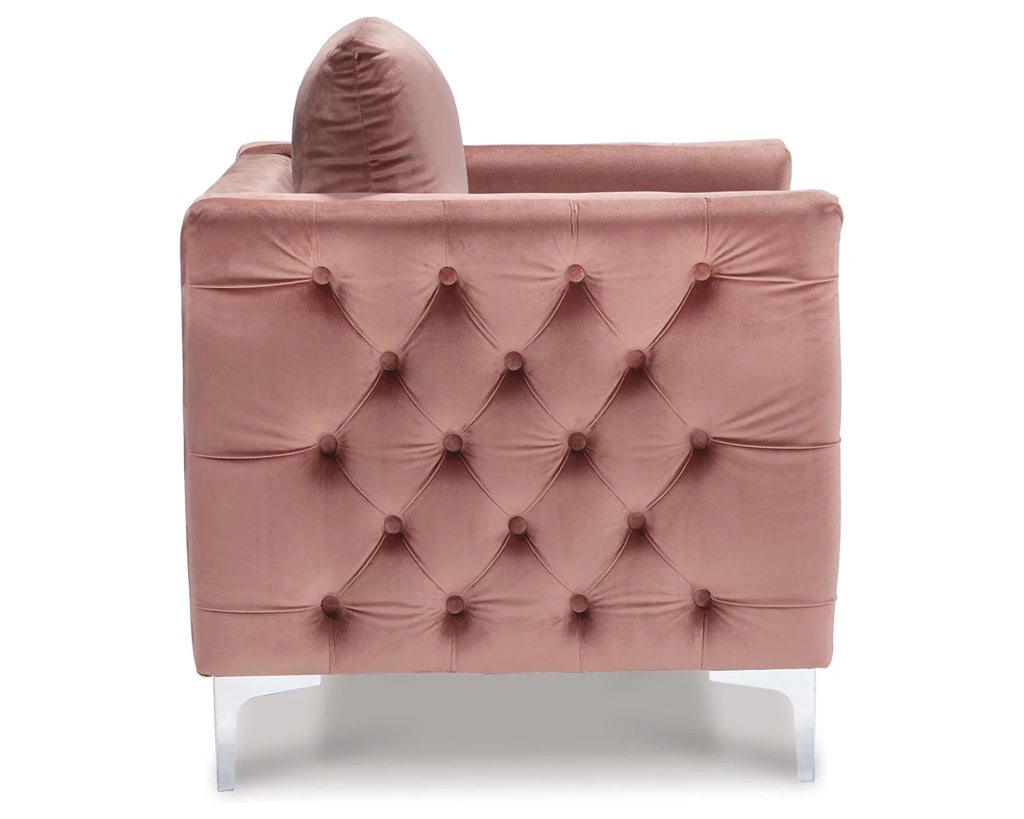 Blush Pink Accent Chair S21297