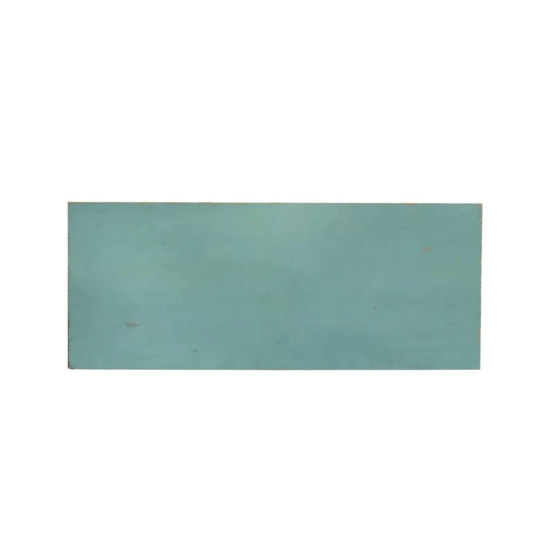 Blue Two Door Wood Chest O985