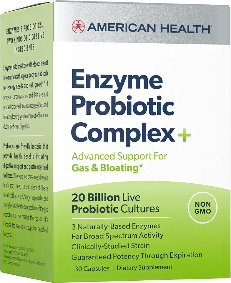 Probiotic Complex 20 Billion Microorganisms 30 Capsules K1138