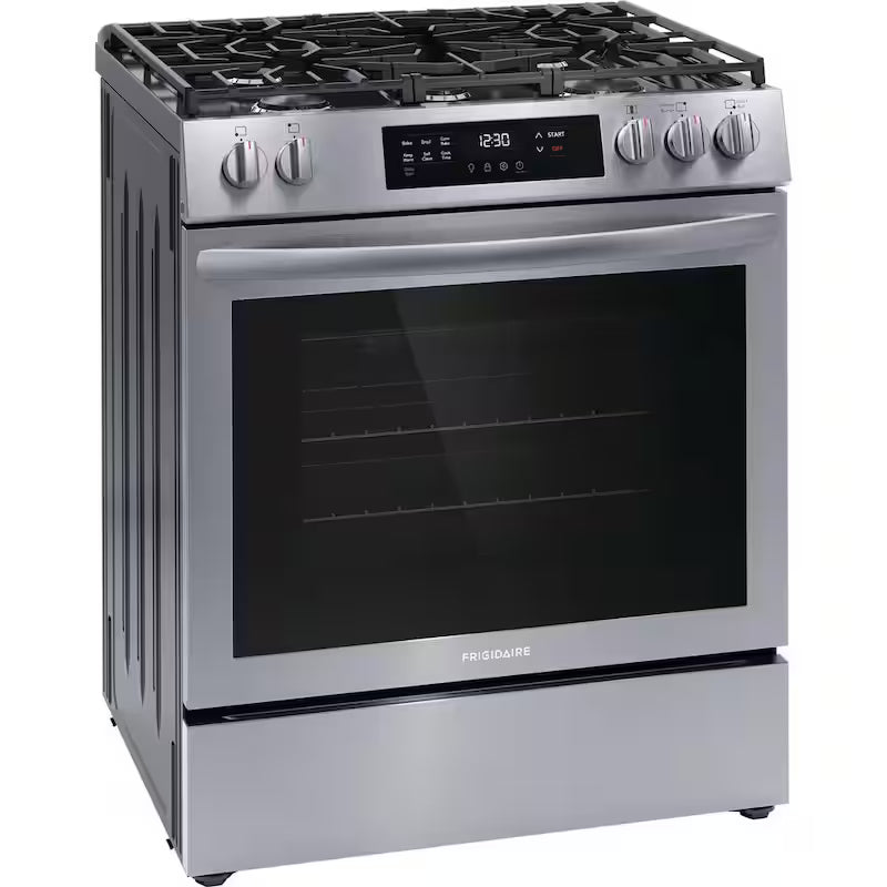 5 Burners Slide-In Gas Range with Convection in Stainless Steel Y704497