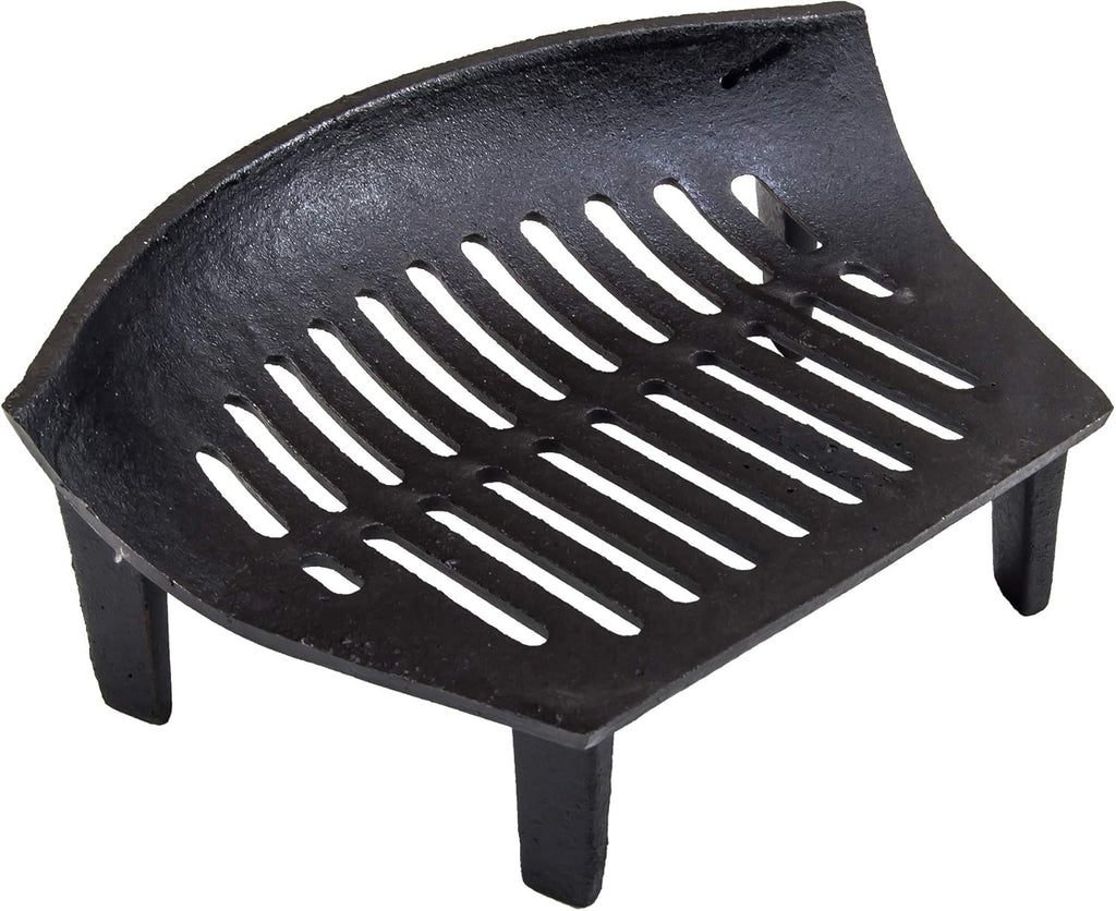 Black 18-Inch Cast Iron Fire Grate P4186