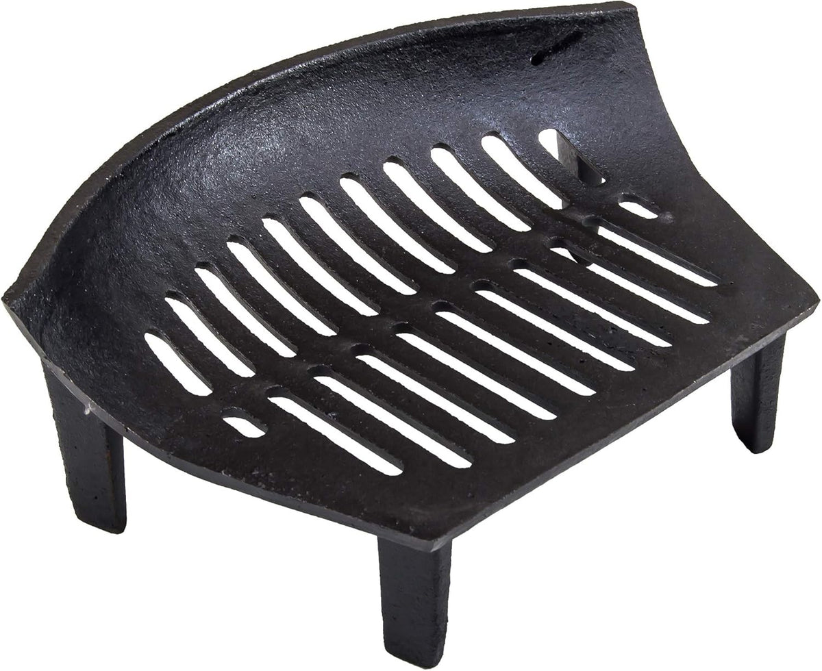 Black 18-Inch Cast Iron Fire Grate P4186