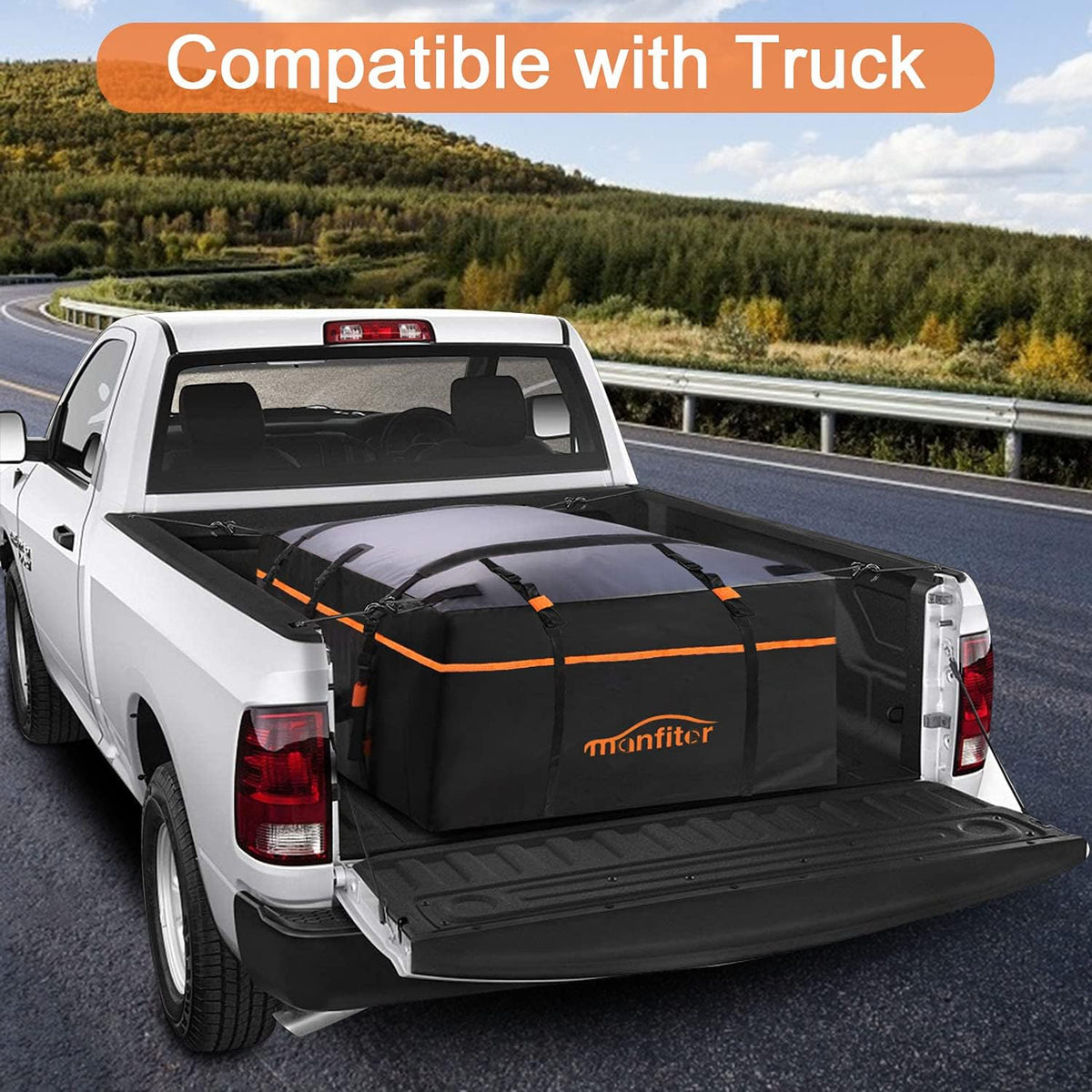 21 Cubic Feet Waterproof Rooftop Cargo Carrier N26232