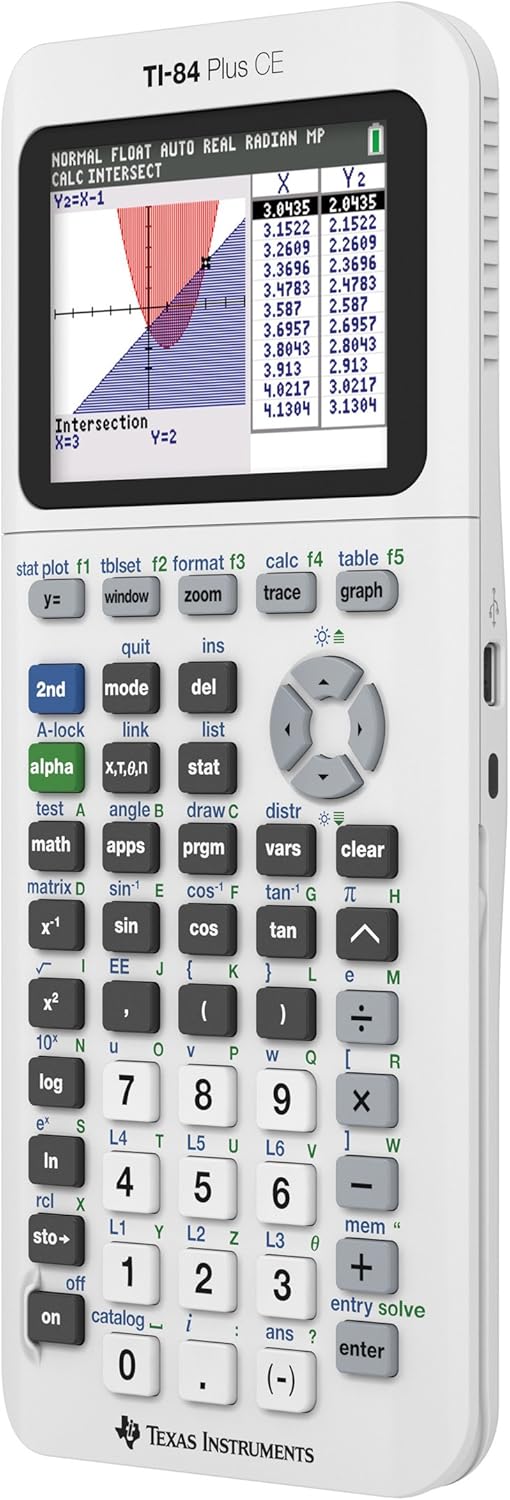 Black 7.5 Inch Color Graphing Calculator R4399