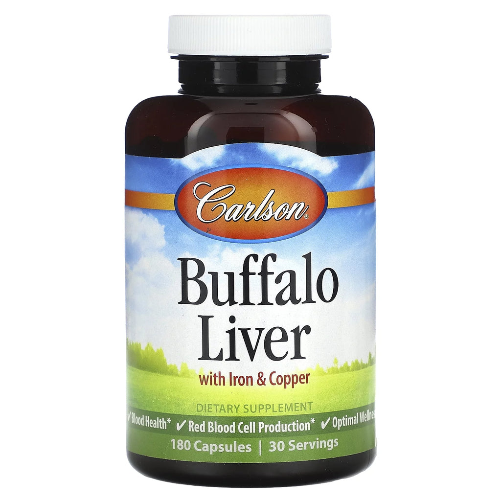 Buffalo Liver 180 Capsules A716