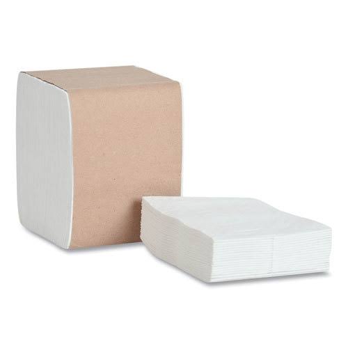 White 1-Ply Interfold Dispenser Napkins X888262