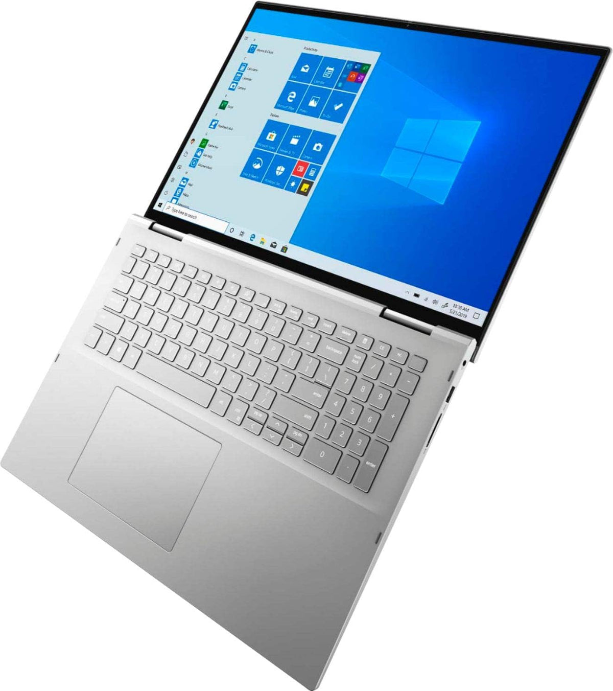 17" QHD+ 2K Touch Display Intel Core i7-1165G7 16 GB RAM 1TB PCIe SSD Silver 2-in-1 Convertible Laptop K7101