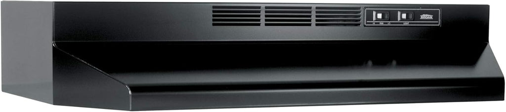 Black Ductless Range Hood Insert with Light A5765