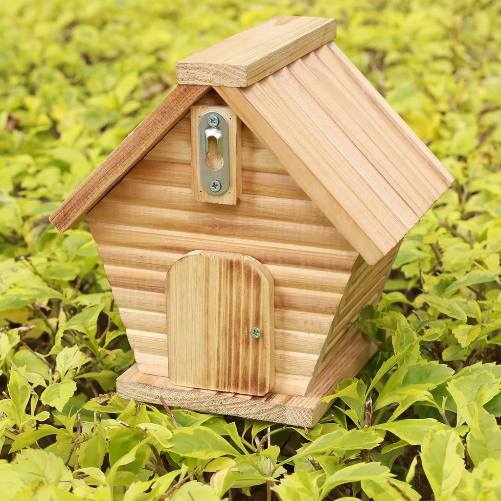 Hanging Wooden Bird House S355035