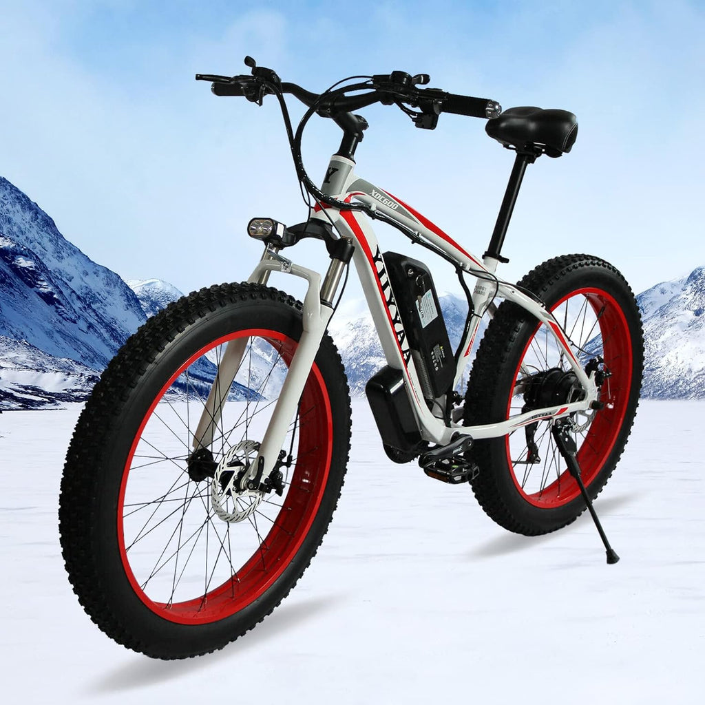 26" 500W Fat Tire Electric Mountain Bike with Removable 36V/10Ah Lithium Battery G165884