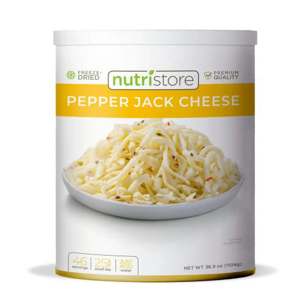 Freeze-Dried Shredded Pepper Jack Cheese B22225