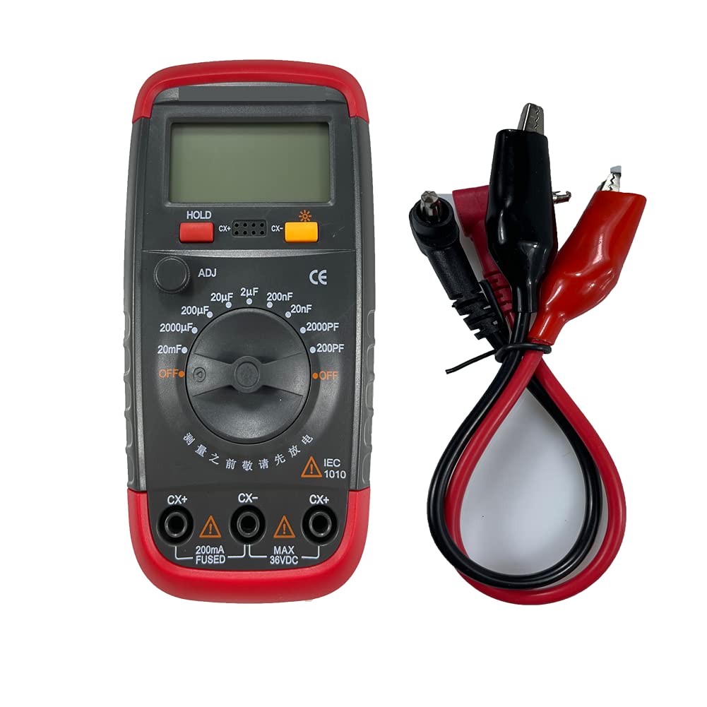 Handheld Digital Capacitor Tester with LCD Display X878