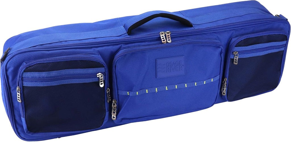 Fishing Rod and Gear Bag Case Holds up to 4 Fishing Rods H7867