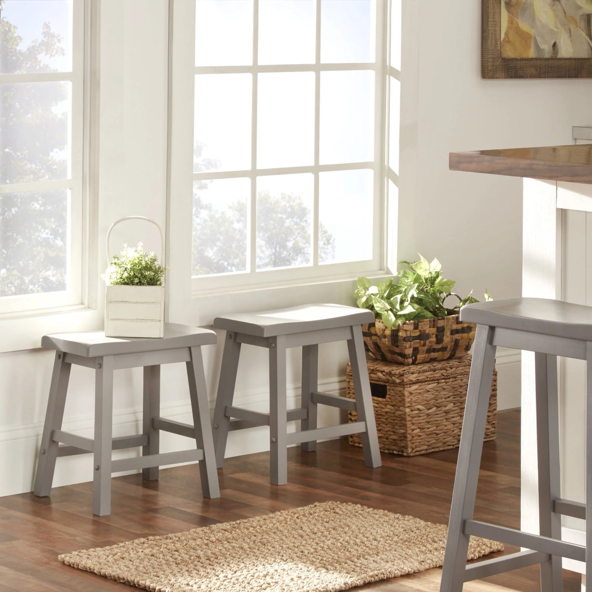 Set of 2 Backless Stools K853