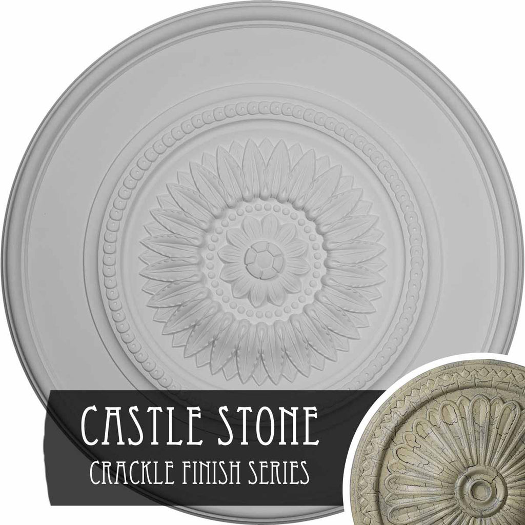 Large Floral Ceiling Medallion L6943
