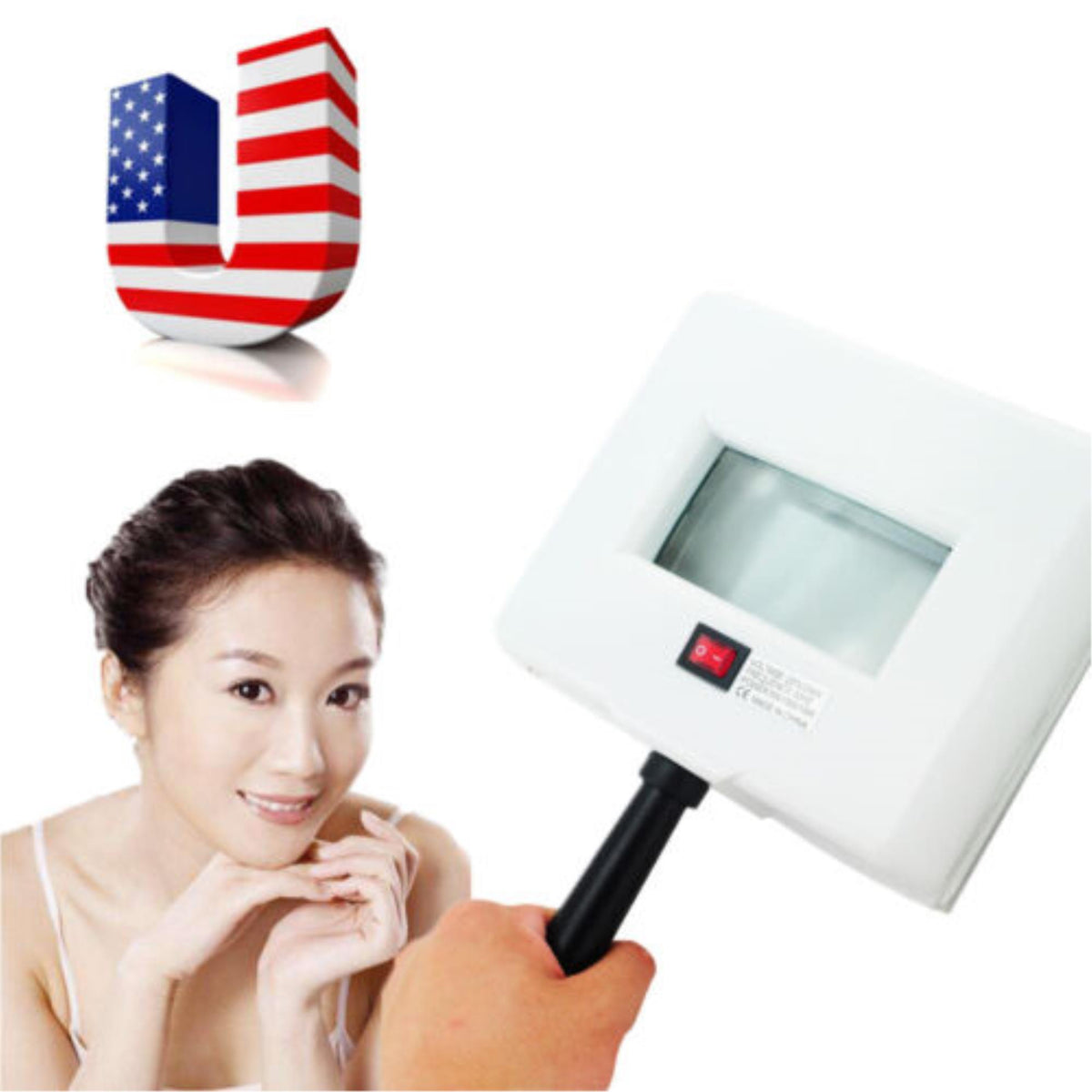 Portable Wood Skin Analyzer UV Facial Care Equipment S326826