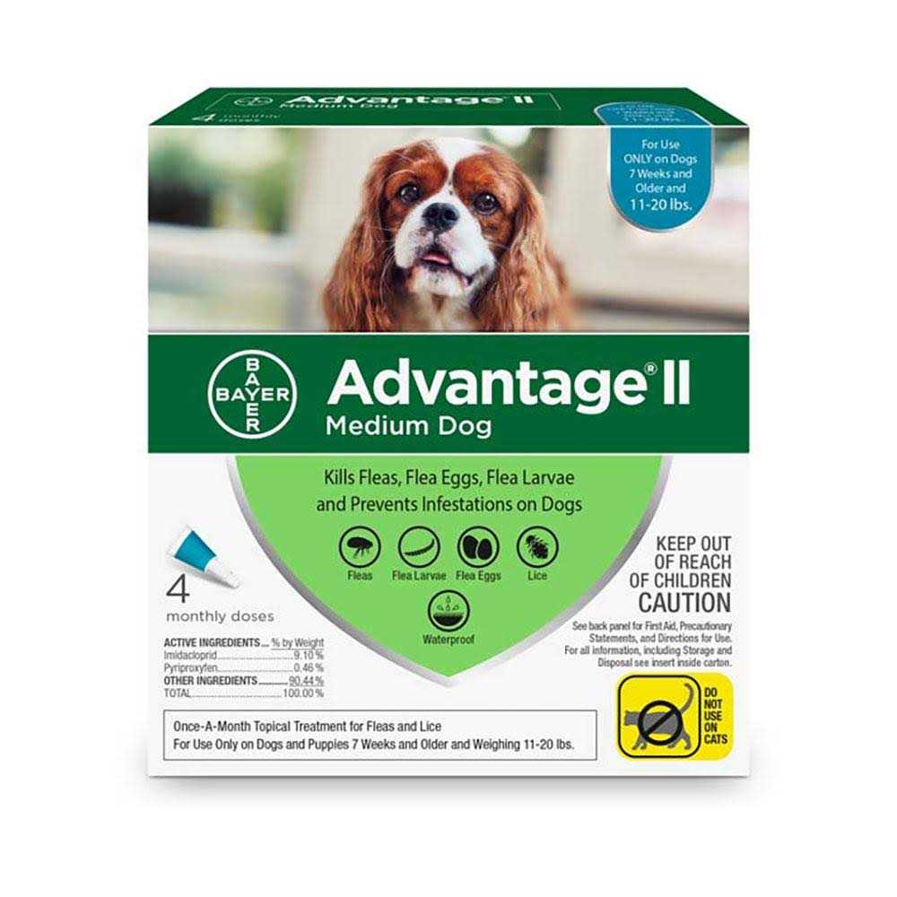 Advantage II for Dogs Medium G481