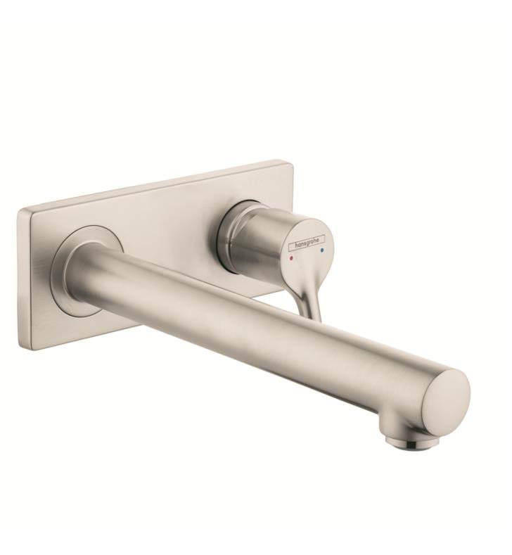 Chrome Wall-Mounted Single-Handle Faucet Trim N8213