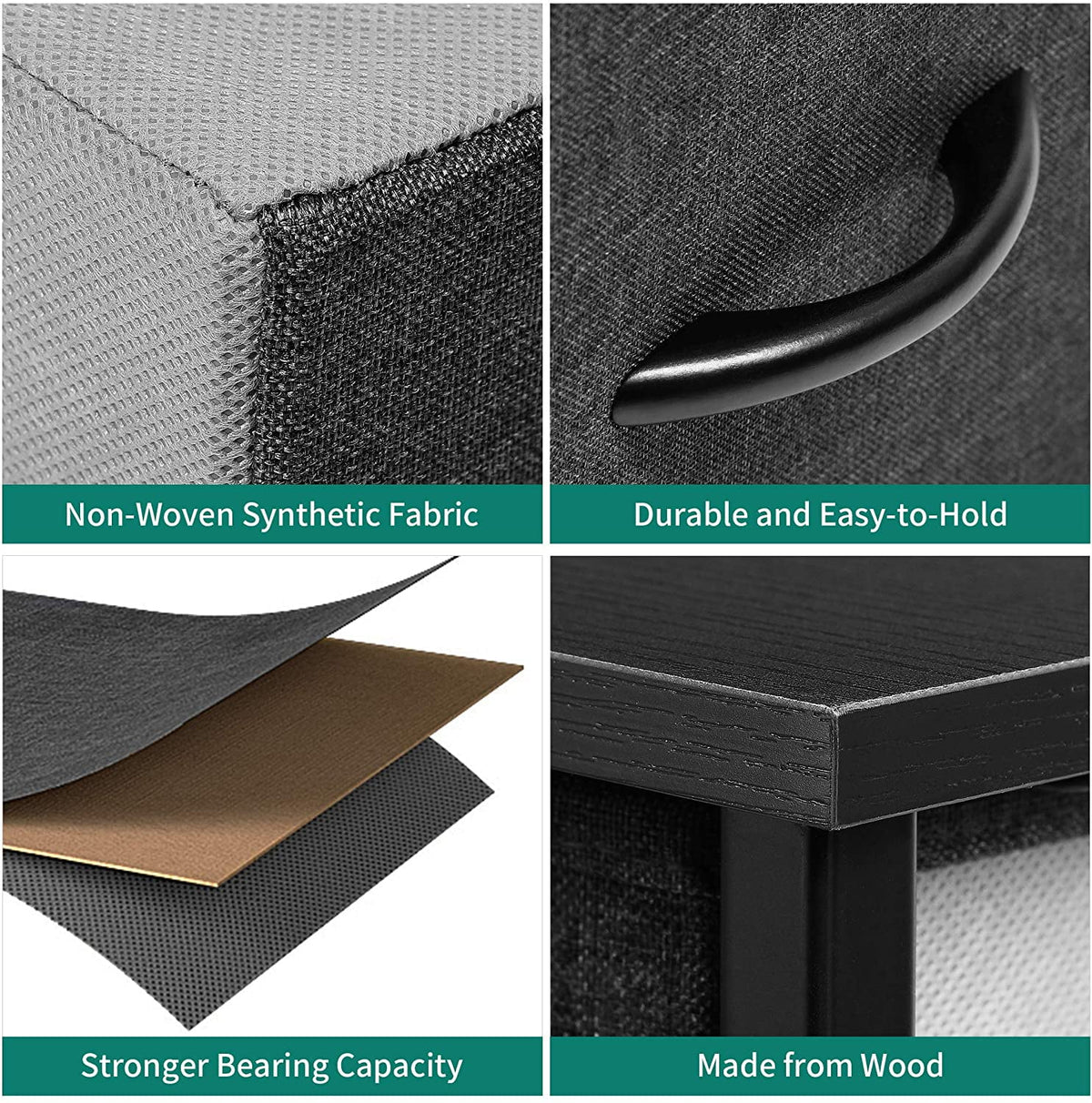 5 Drawer Fabric Storage Tower J696140