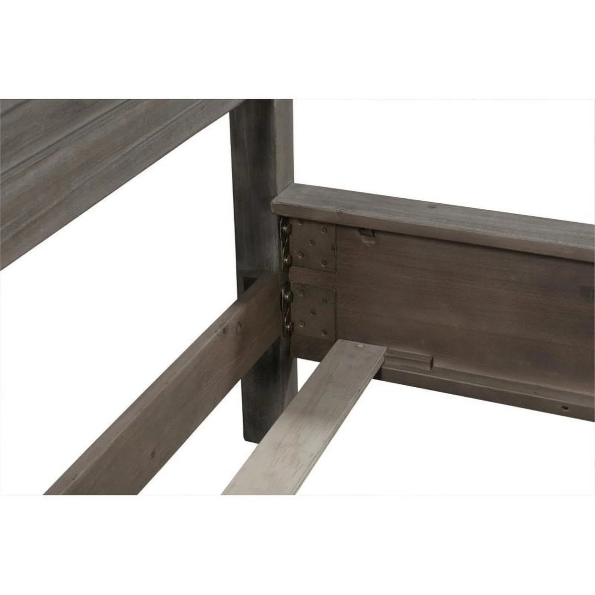 Full Solid Wood Panel Bed G86510