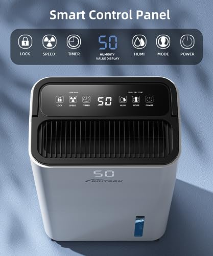 50 Pints Dehumidifier with Drain Hose N5475
