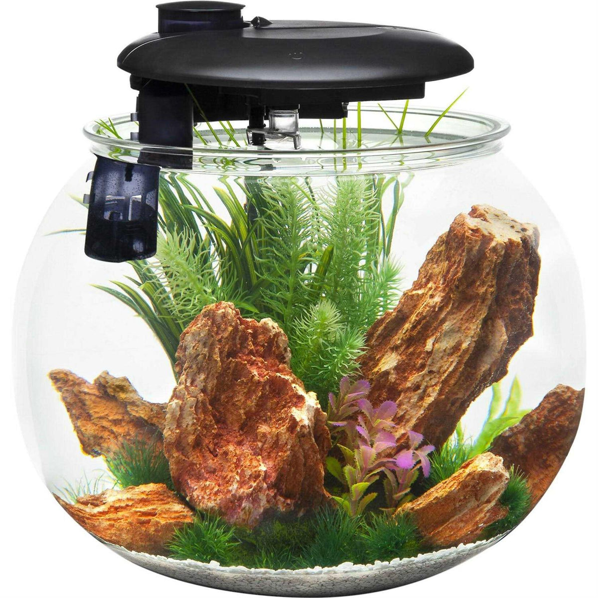 14 Gallon Polycarbonate Bowl-Shaped Aquarium V7757