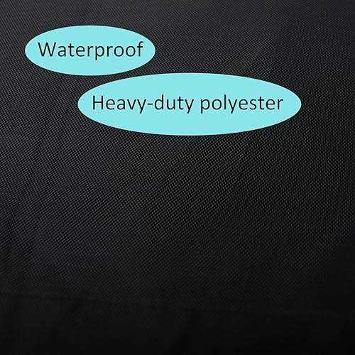 Double Door Waterproof Anti-UV Dog Crate Cover T96373