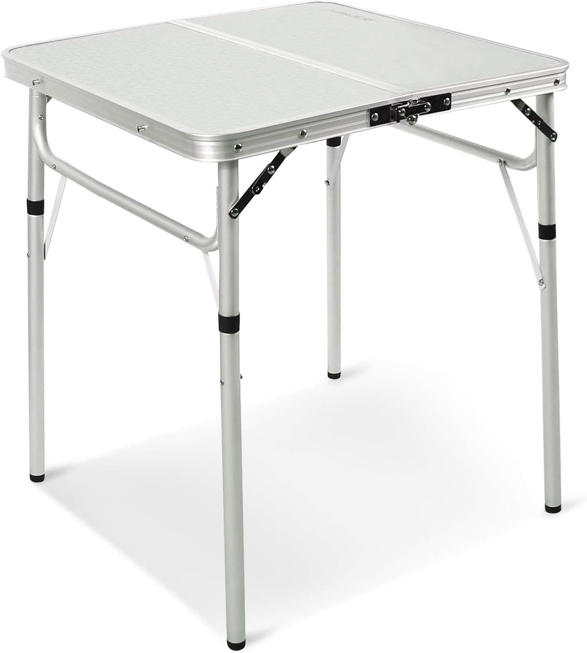 White 36 x 24 inch Aluminum Folding Camping Table L9064