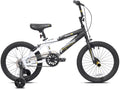 18 in. White and Black Bike A6941