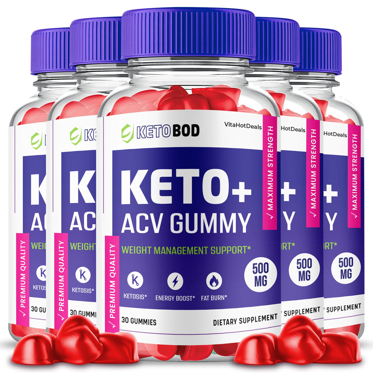 Keto ACV Gummies 5 Pack I246088