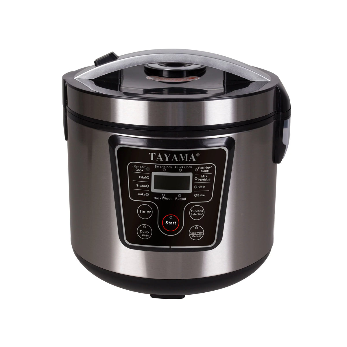 20-Cup Stainless Steel Digital Rice Cooker & Food Steamer Q319004
