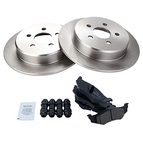 Rear Ceramic Brake Pad & Rotor Kit K743