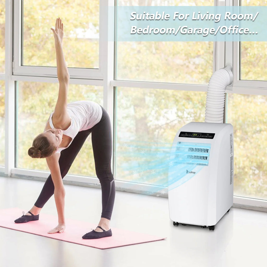 White Portable Air Conditioner X658438